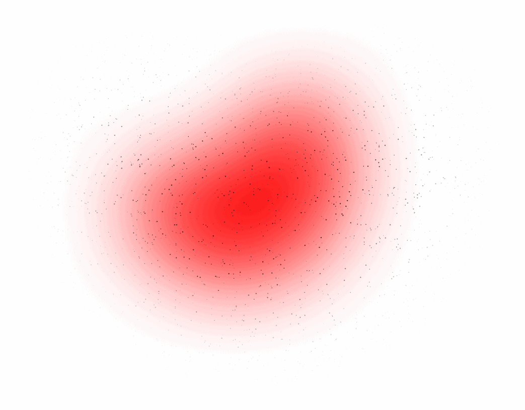 Red background with dots