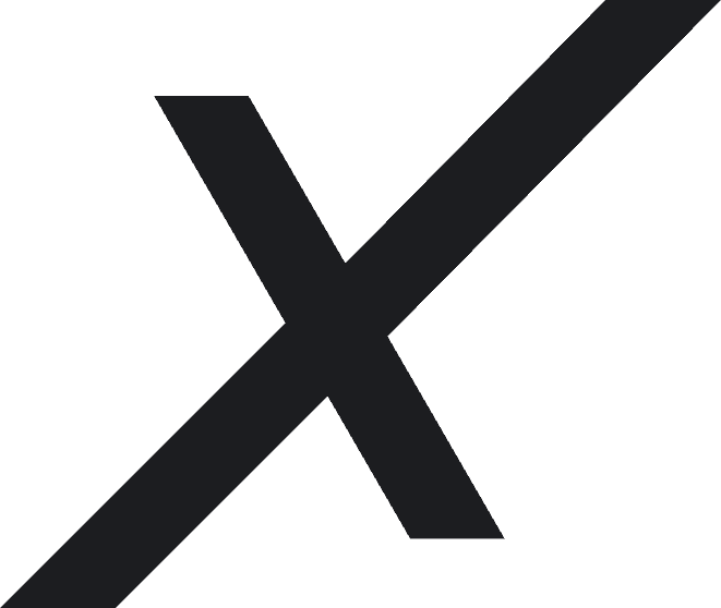 Stylized X background