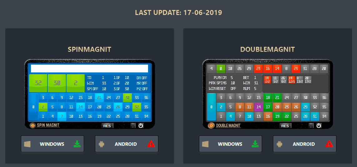 Update SpinMagnit and DoubleMagnit