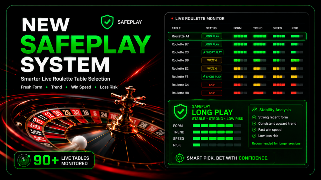 Safe Roulette Selection System